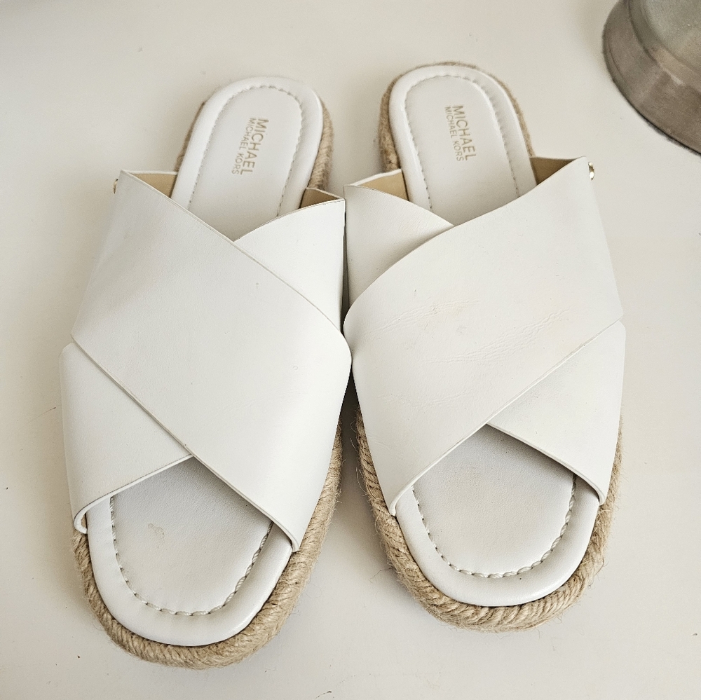 Michael Kors Linden Slide Flat Sandals